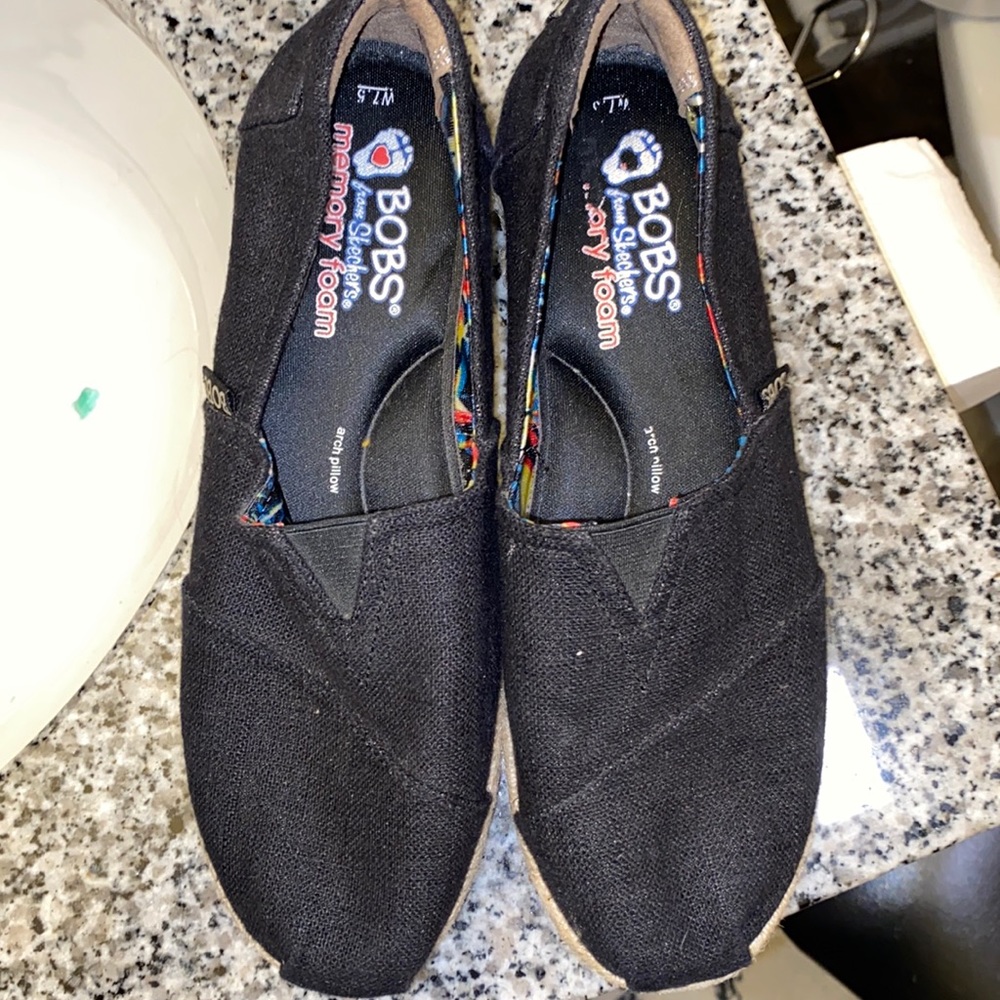 Bobs memory foam platform shoes